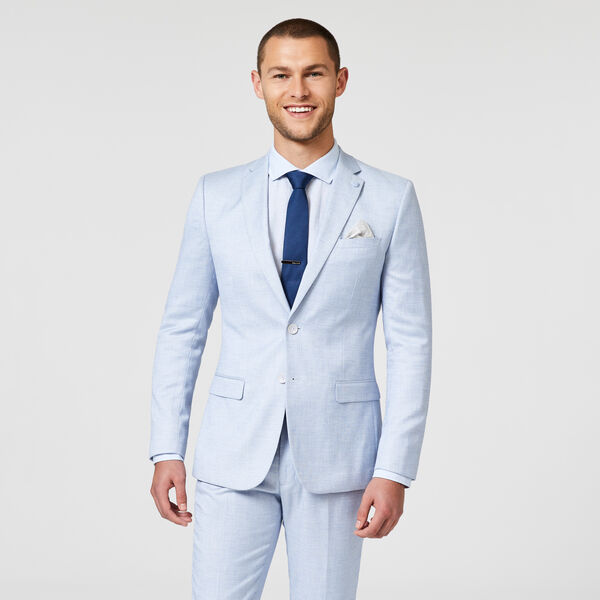 Parkfield Tailored Suit Jacket, Blue, hi-res